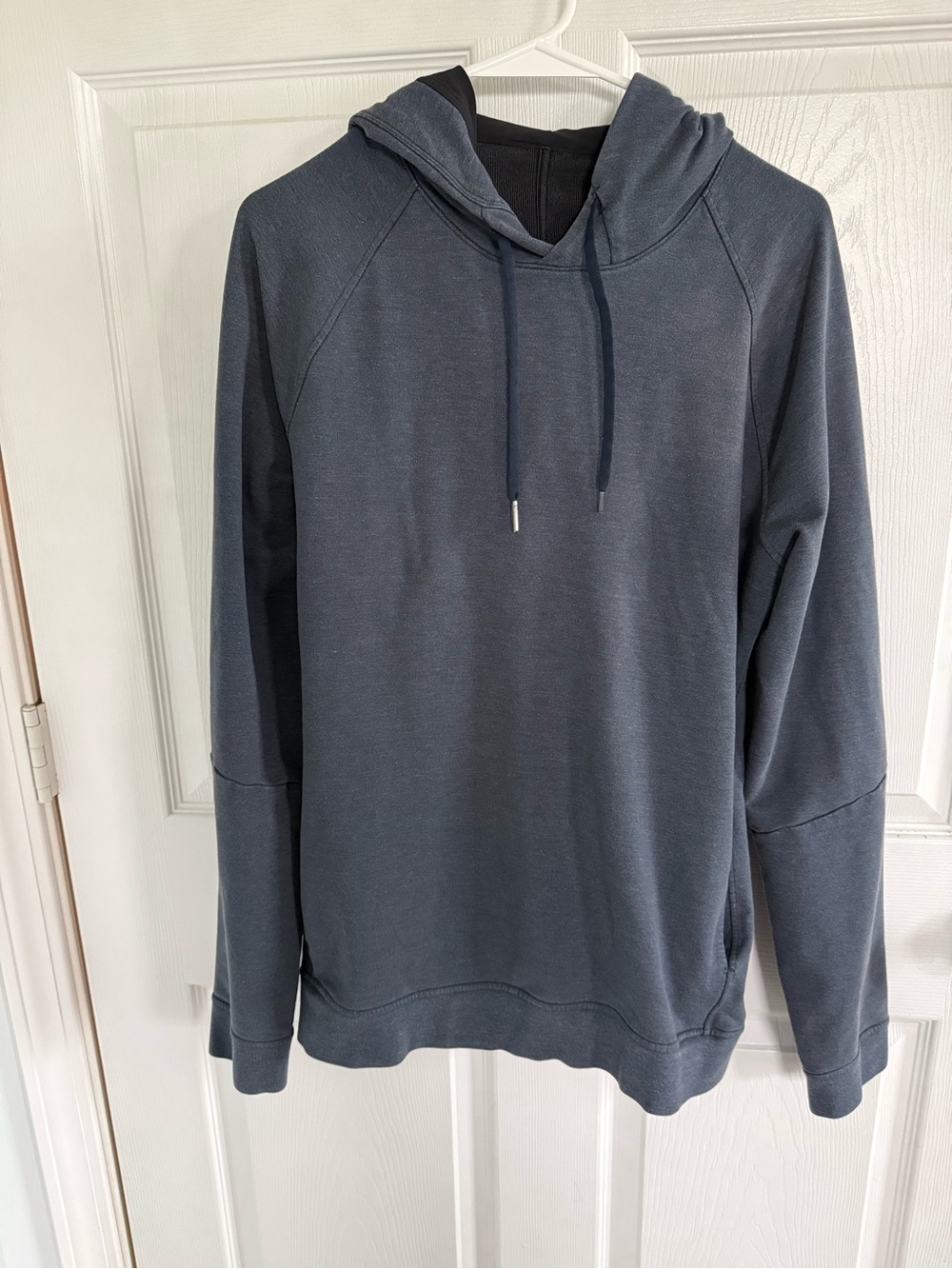 Lululemon City Sweat Pullover Hoodie Men’s Large Blue Gray Athleisure
